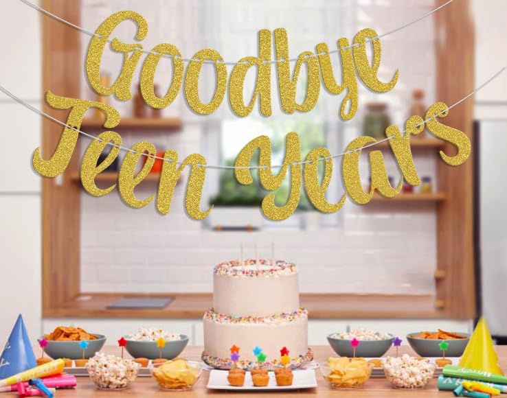 WARRENSON Décorations De Fête D'anniversaire Avec Bannière Et Rideau Pour Femmes, Hommes, Garçons Et Filles Pour 20e, 30e, 40e, 50e, 60e, 70e Anniversaire