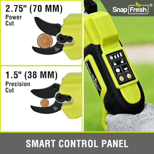 Image of SnapFresh 20V Brushless Electric Pruning Shears, 2.75 inch Max Cutting Capacity