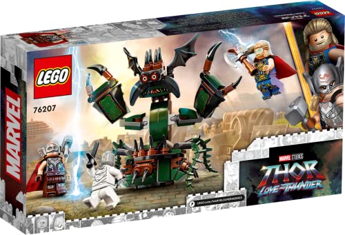 Lego Marvel Set - Angriff auf New Asgard 76207 + Avengers Heft Nr.11 (Comics, Malvorlagen, Poster) mit Loki Minifigur – Bild 6