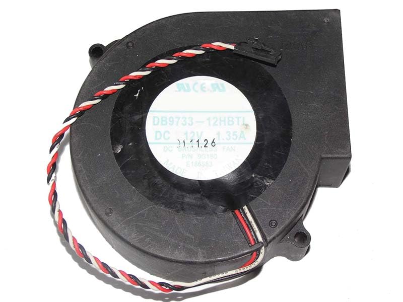 97mm DB9733-12HBTL 12V 1.35A for Dell OptiPlex GX270 9G180 3Wire Case Fan