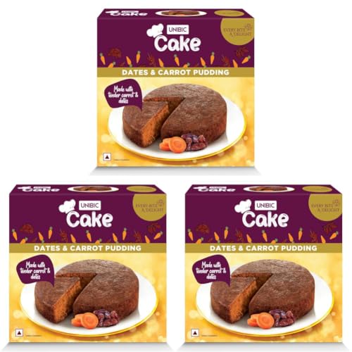 Image of Unibic Foods India Pvt Cake - Dates & Carrot 220Gm (Pack of 3)