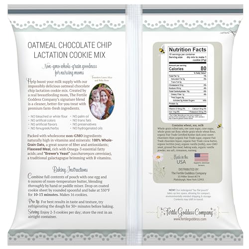 The Fertile Goddess Company Lactation Cookie Mix With Oats thumb #1
