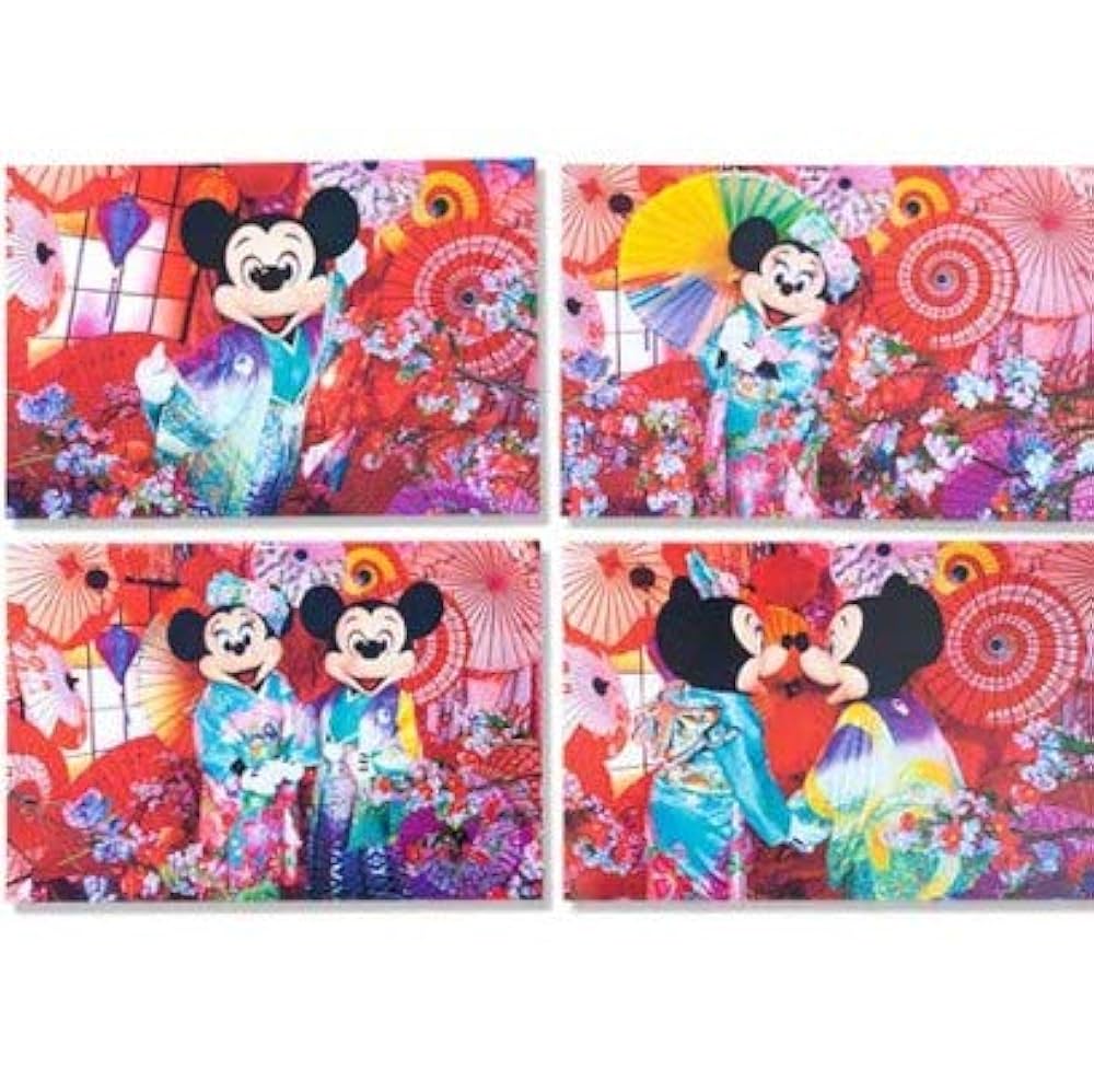 ディズニー　ジグソーパズル　35周年　イマジニングザマジック 蜷川実花さんが撮るミッキーたちと蒸気船マークトウェイン号