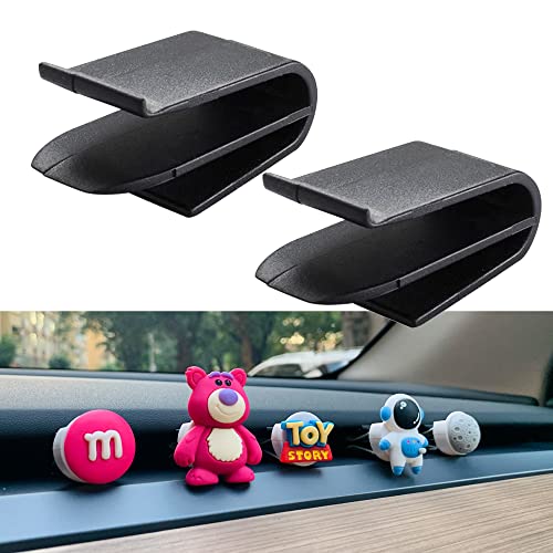 Image of Air Freshener Adapter Clip Base for Tesla Model Y and Model 3 Air vent, Fits for your Car Air Fresheners Scent Diffuser Automotive Outlet Vent Perfume Interior Decoration Fragrance (2 Pack)