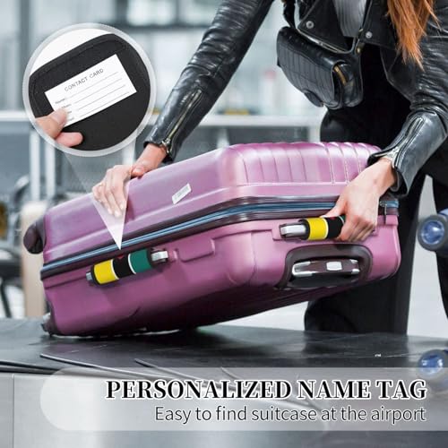 2 Pcs Luggage Handle Wraps, Flag of Mozambique Print Grip Handle Cover/Travel Bag Identifier for Suitcase Accessories 6