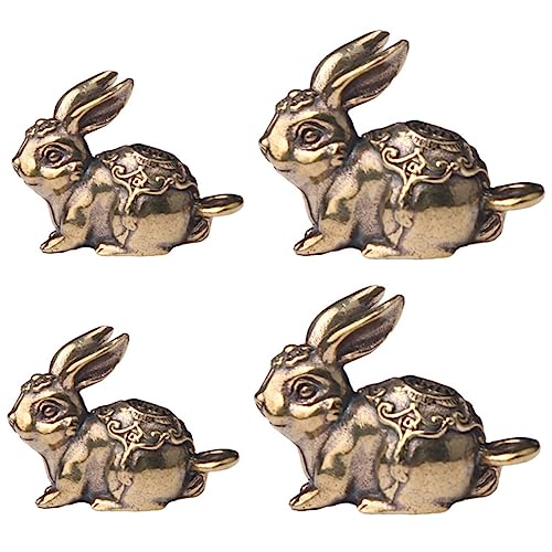 Pendentifs lapin laiton vintage résistants pour ne plus perdre ses clés avec style
