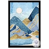 keibiubu Black Picture Frame, 8x12 Picture Frame for Photo Poster Canvas Certificate Document Display Horizontally or Vertically High Transparent Wall Gallery(Size 8 x 12 inches)