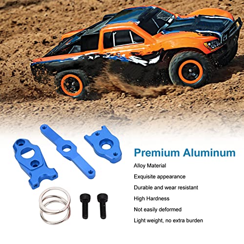 RC-Lenkbaugruppe, 2 Farben, Upgrade-Teile aus Aluminiumlegierung f&uuml;r Traxxas E Revo VXL Summit 1/16 RC-Cars (Blau) Karosserie-Zubeh&ouml;r