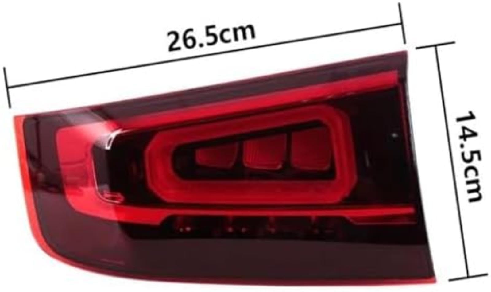 Włączony kierunkowskaz samochodu, dla mercedes-benz W247 Glb klasa Glb180 Glb200 Glb220 2020-2023 tylny ogon ostrzeżenie hamulca montaż lampy cofania Wskaźnik lusterka (Inside Left)