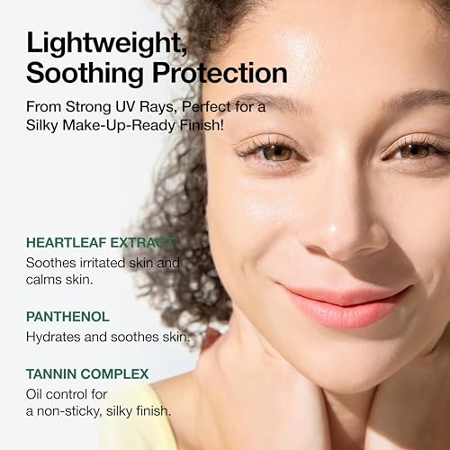 ANUA Heartleaf Silky Moisture Sun Cream SPF 50 PA++++, Korean Sunscreen for Face, Korean Skincare, Korean Makeup Base, Niacinamide, Fragrance Free, Travel Essentials, No White Cast, 50ml /1.69fl.oz - Image 5