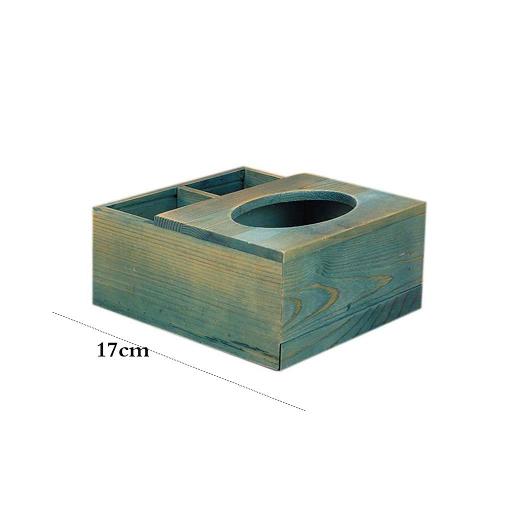 Moderne Box Tissu d'origine en Bois Couleur Couverture Boîte, Design for Salle à Manger Cuisine Chambre Coiffeuse et Accueil