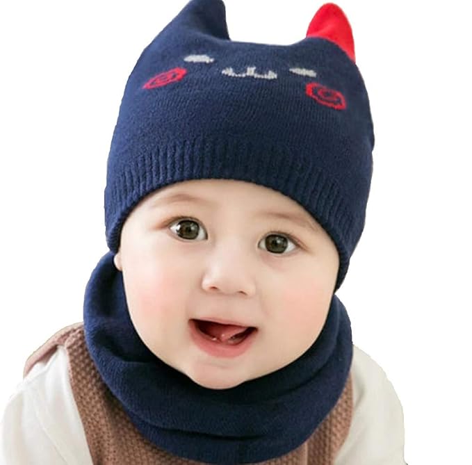 Girls navy blue hat Clearance