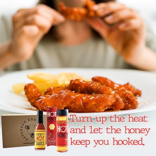 Set de regalo Hot Honey Box de Savannah Bee Company miniatura 4