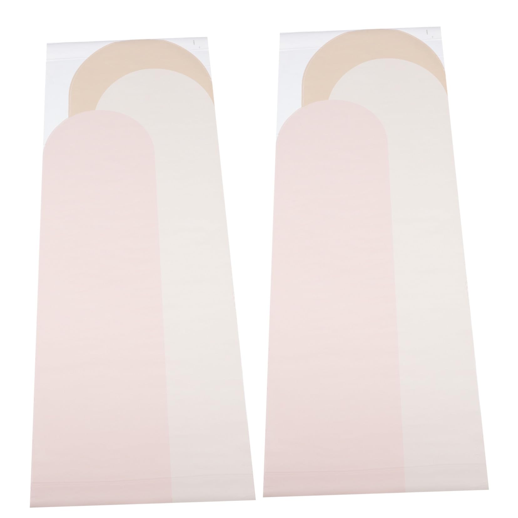 LIFKOME Pegatinas de Pared Geométricas Bohemias Adhesivas Pvc, Decoración Mural para Dormitorio Salón, 2 Piezas, Autoadhesivas y Modernas para Decoración Interior