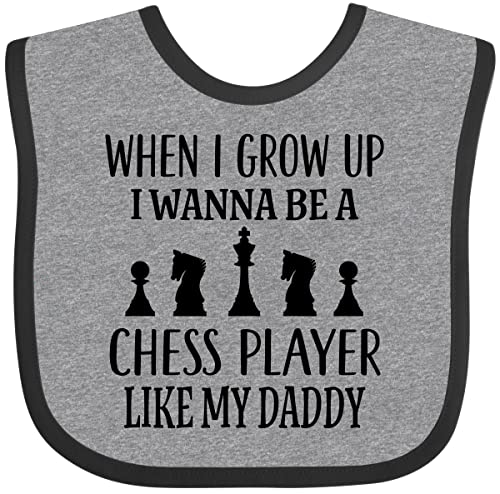 inktastic Future Chess Player Like Daddy Baby Bib