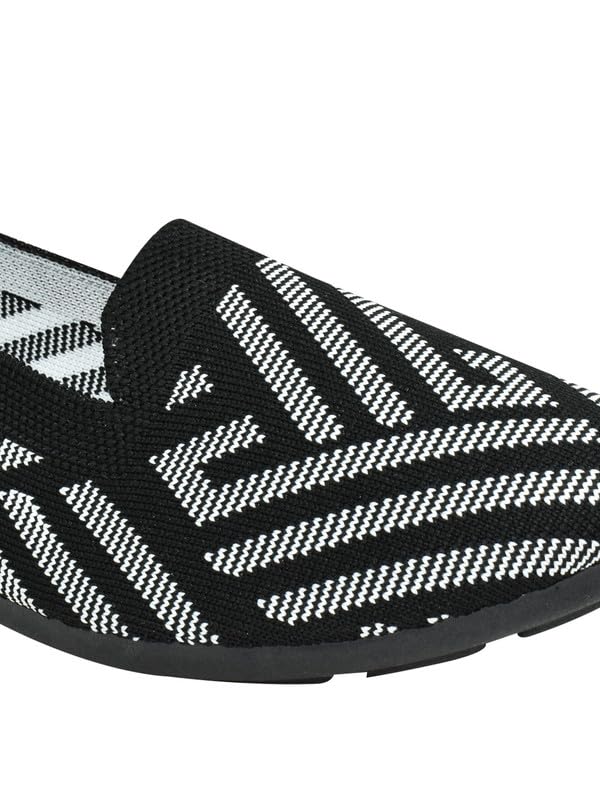 Image of AJANTA Women's Sneakers | Belly Shoes for Women | Slip-On Walking Shoes | Lightweight Casual Knit Loafers | Comfortable Daily Wear Footwear for Girls | Travel, Office & Outdoor Use