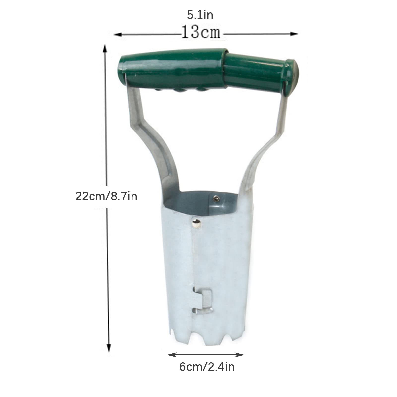Set di fioriere for bulbi, strumenti for fioriere di bulbi da giardino Set di bulbi trapiantatrice for piantare rilascio automatico del terreno for scavare/riempire foro for tulipani narcisi dalie ver