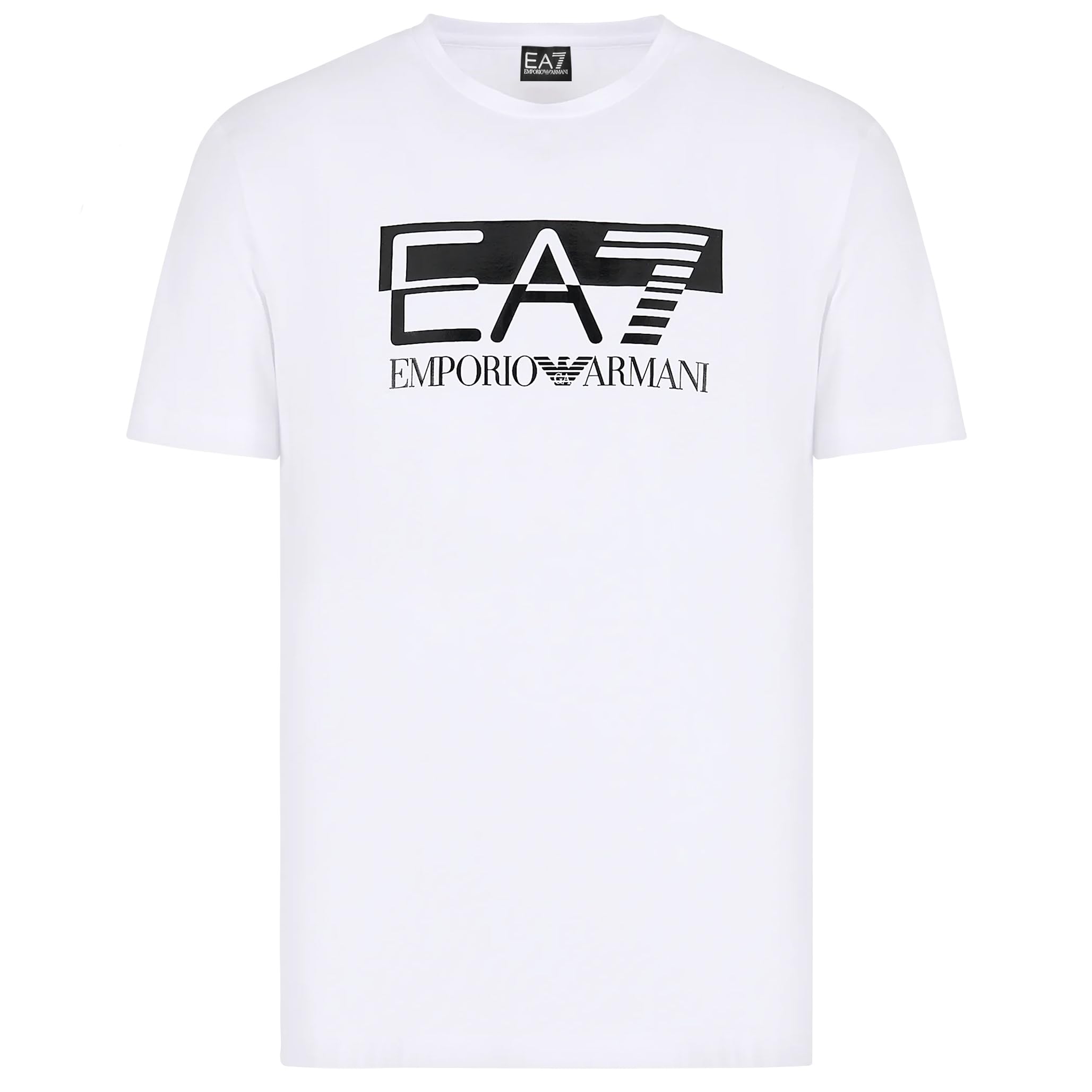 Emporio Armani Maglietta T-Shirt Uomo EA7 6RPT62 PJ03Z, Manica Corta, Girocollo (Bianco, L)