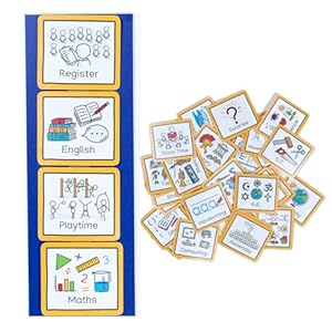 Visuele tijdschema voor school