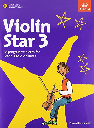 Edward huws jones: violin star 3 - student's book +cd Cover