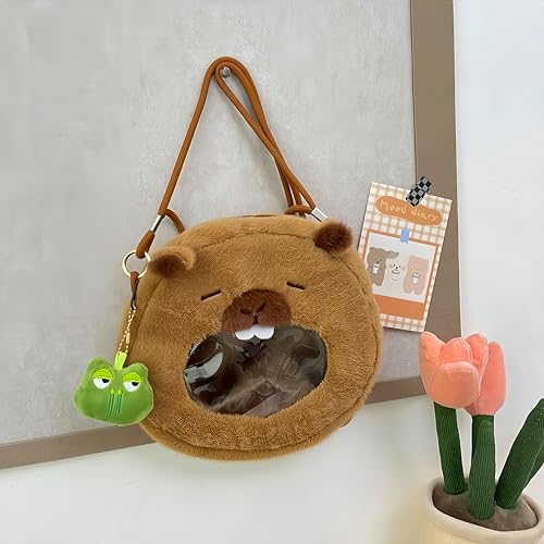 Large Capacity Ita Bag – Cute Capybara Backpack and Shoulder Bag for Girls Women | Chic Kawaii (Style 2)3