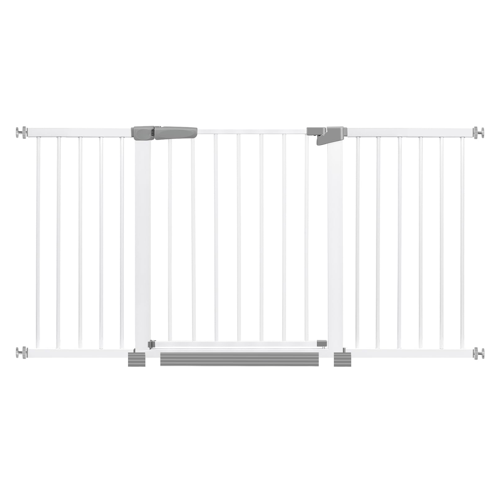 Baby Gate for Stairs Dog Gate for The House Baby Gates for Doorways Baby Gate with Cat Door gates for dogs indoor-Height 31.49 in Expandable Width 63.1-66 in