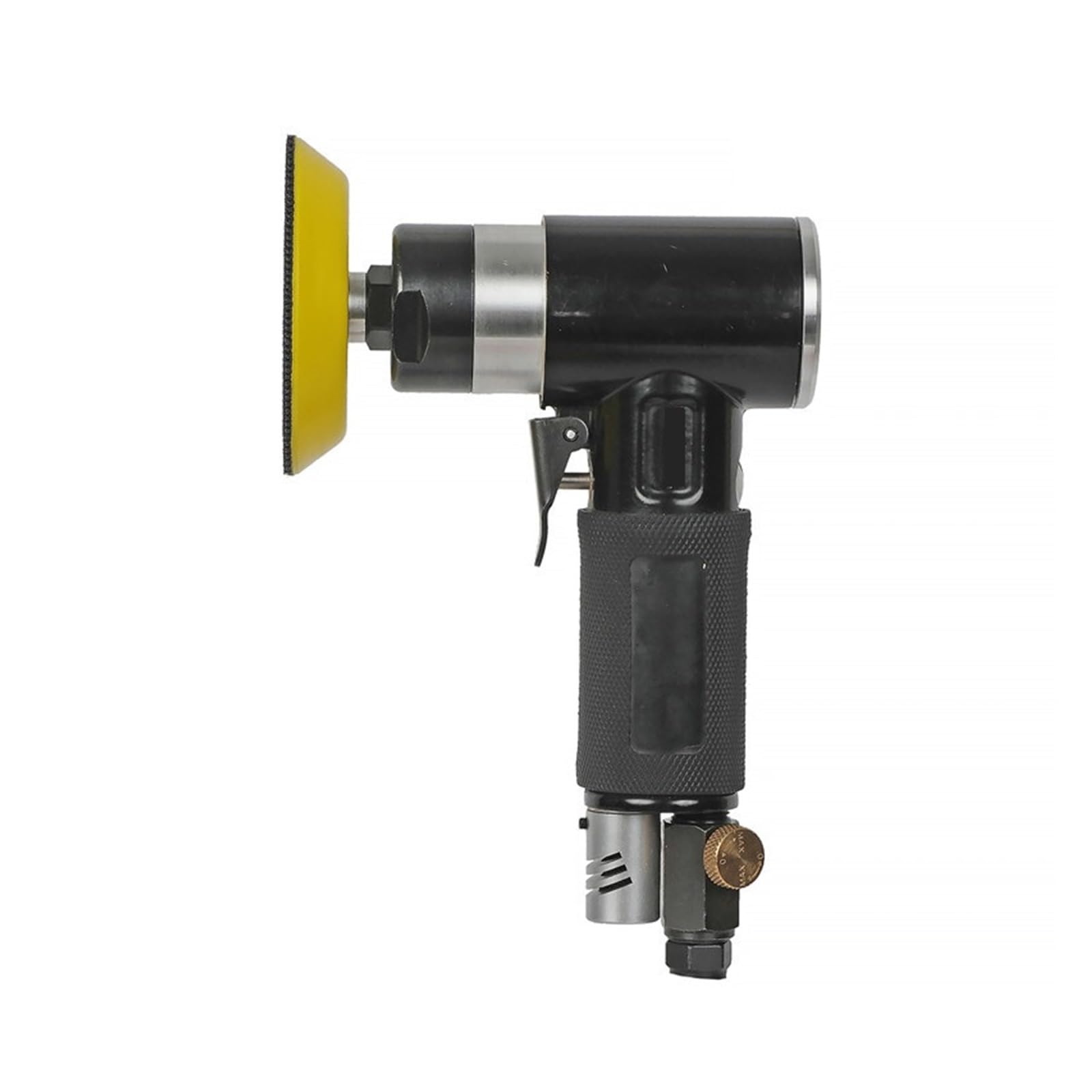 3 Zoll (75 mm) Hochgeschwindigkeits-Mini-Pneumatikschleifer, Luftpolierer, Maschine ohne Vakuumschleifer, Schleif-/Polierwerkzeuge for Auto, Holz, Metall, Wand