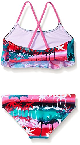 Image of Kanu Surf Girls Cindy Flounce Bikini Beach Sport 2 Piece Swimsuit
