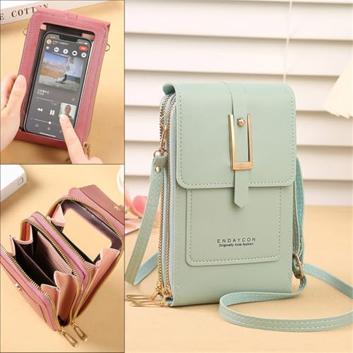 Small Crossbody Cell Phone Bag for Women Mini Shoulder Purse Portable Phone Purse Crossbody with Shoulder Strapz3