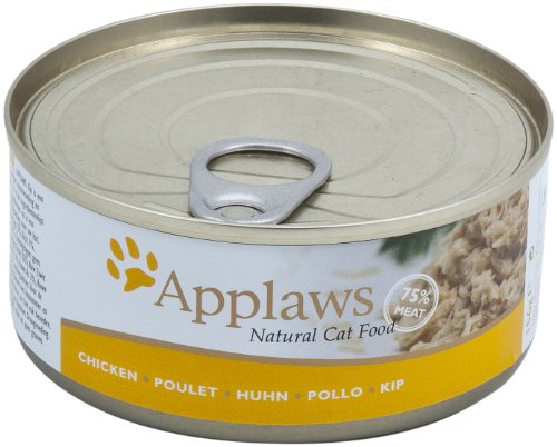 Produktbild von Applaws Cat Adult Hähnchenbrust in Brühe - 24 x 156 g