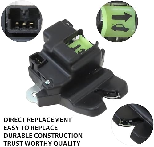 Miniatura 4 de USonline911 81230-3X010 Reemplazo del pestillo del maletero de la puerta trasera para Hyundai Elantra GLS Sedan 2013 4 puertas 1.8L 1797CC l4 Gas