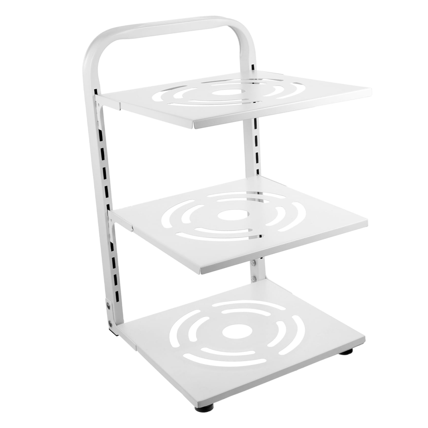 PRETYZOOM Organizador Ajustable De Ollas y Sartenes Rejilla De Encimera Resistente y Duradero