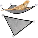 [Uso] La hamaca de lagarto es adecuada para mascotas pequeñas como dragones barbudos y camaleones.