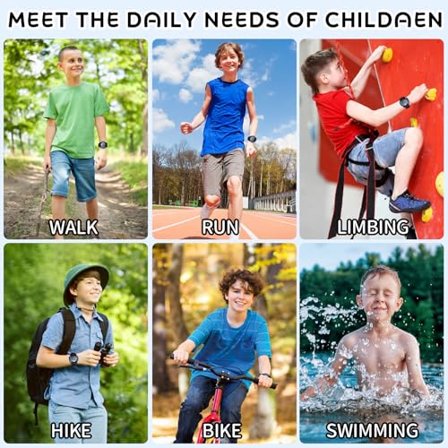 Image of Dayllon Kids Digital Watch Boys Outdoor Sports 50M Waterproof Girls Watches Alarm Clock 12 /24 H Stopwatch Calendar for Ages 3-15 Boy Girl Wristwatch Kids Gift
