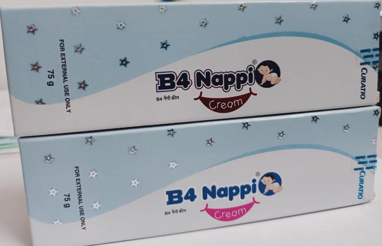Amazon.in Buy B4 Nappi Cream 75gm Diaper Rash Cream (pack of 2