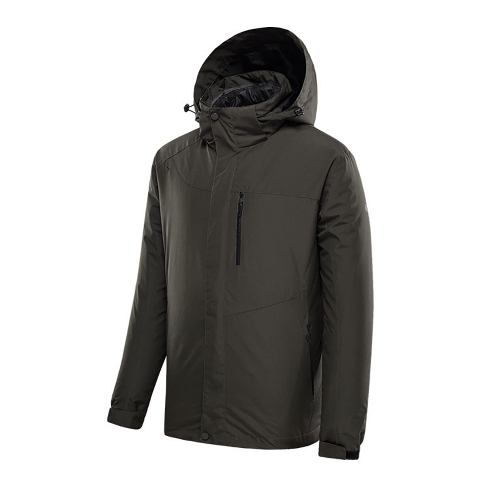 SOOPSORI Mens/Women's Ski Jacket 3-in-1 Waterproof Warm Winter Coat, with Inner Softshell Thermal Jacket for Rain Snow Hiking