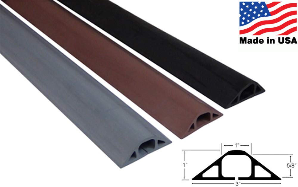 Conducto de goma suelo Cable Cover – d-22
