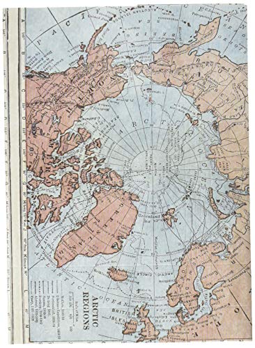 アーティミス ブックカバー フリーサイズ ワールドマップ FFSBC