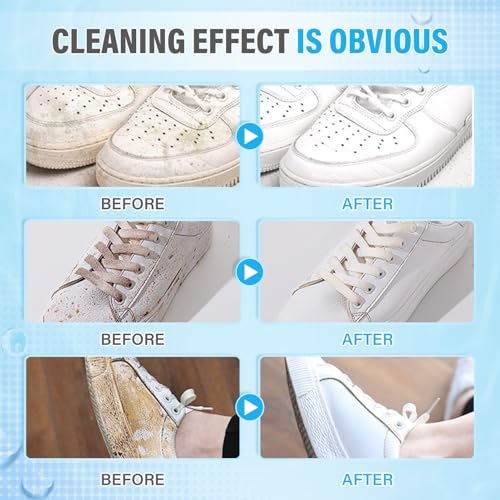 Shoe Cleaner,White Shoe Cleaner Kit,200ml Sneaker Cleaner,Suede Shoe Cleaner4
