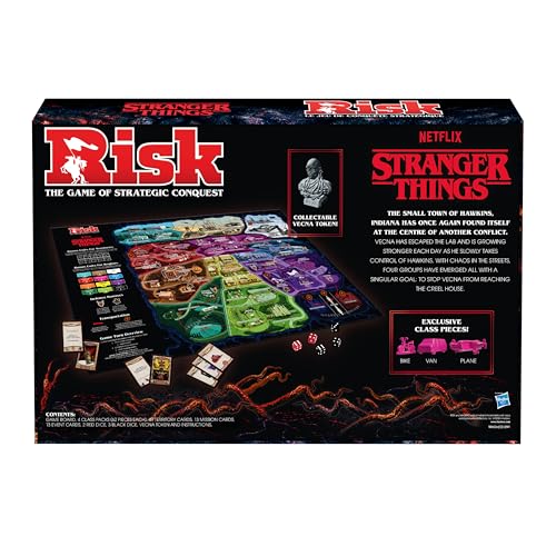 Stranger Things RISK Board Game Familiy Game Strategy Game use tactics, diplomacy - Image 3