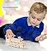 Puzzled 3D Wooden Steam Train Puzzle - Wooden Train Puzzle Toy for Kids and Adults, Educational 3D Puzzle Toy Train, 3D Wooden Train Model Kit to Build and Paint with 72 Puzzle Pieces - 1 Pack
