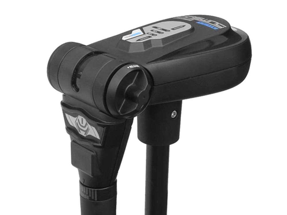 Haswing Protruar 1.0 / 600W 12V - Elektrischer Outboardmotor, Transom-Montage, Aluminium-Schaft, 360° schwenkbare Schraube, stufenlos verstellbare Geschwindigkeit