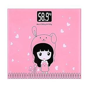 GLIVE (LABEL) Electronic Digital Personal Bathroom Health Body Weight Scale with Step-on Technology