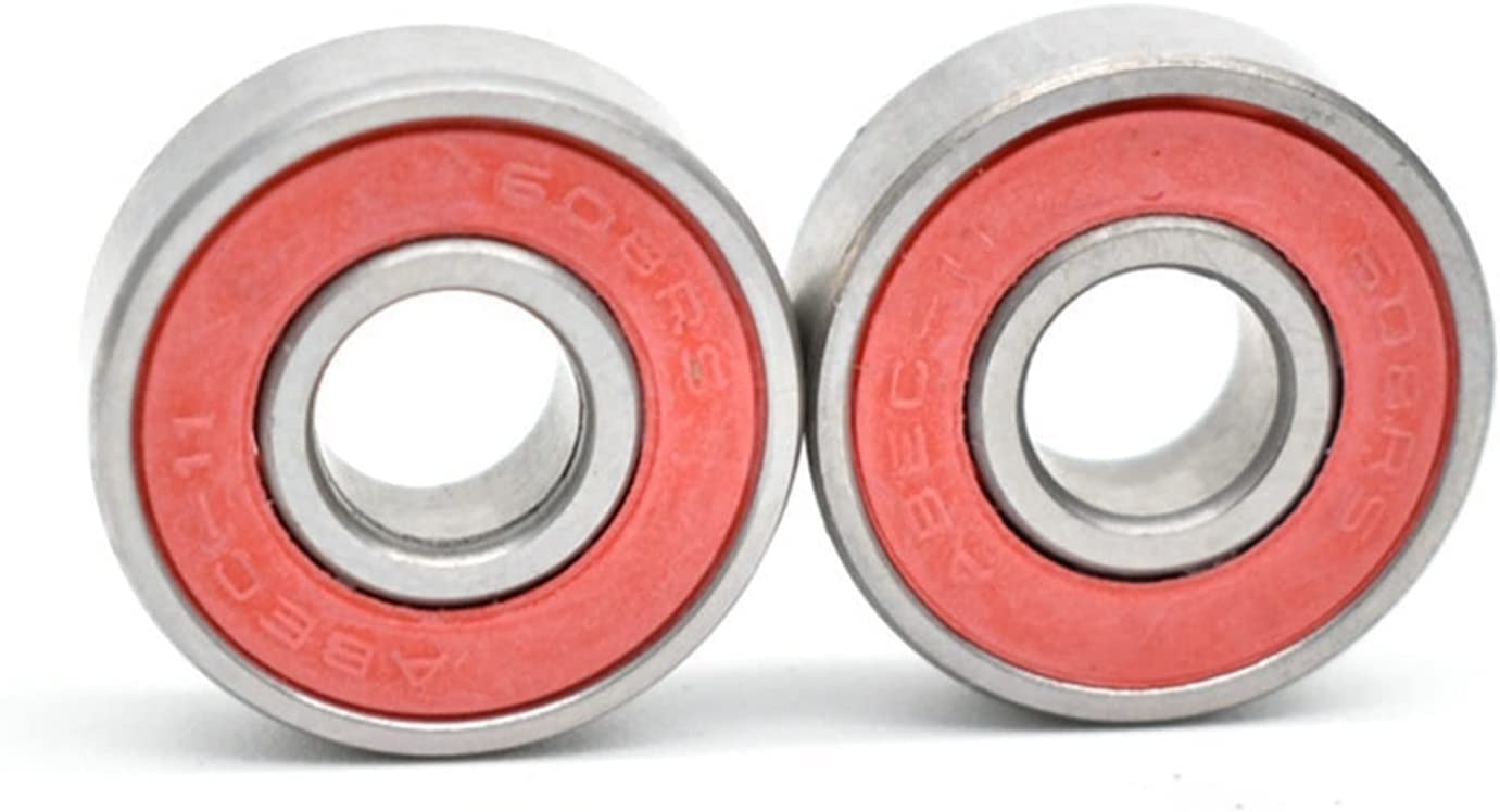 Bearings 10pcs 608 Natural Si3N4 Black Ceramic Ball Skateboard Bearings 8x22x7mm ABEC 11 Ceramic Skateboard Bearings Wheel for Skate