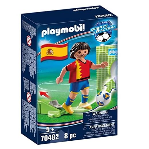 PLAYMOBIL - Jugador de fútbol, España (70482)