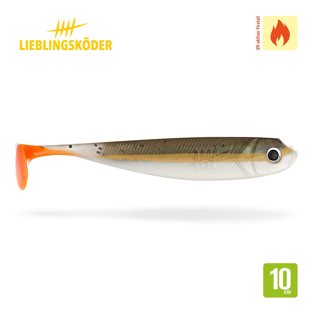 Raubfisch Store - Lieblingsköder - 10 cm Sonderfarben-Set - 1