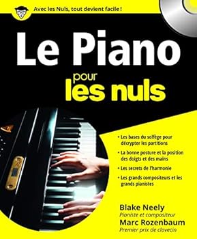 Paperback Le piano pour les nuls + CD [French] Book