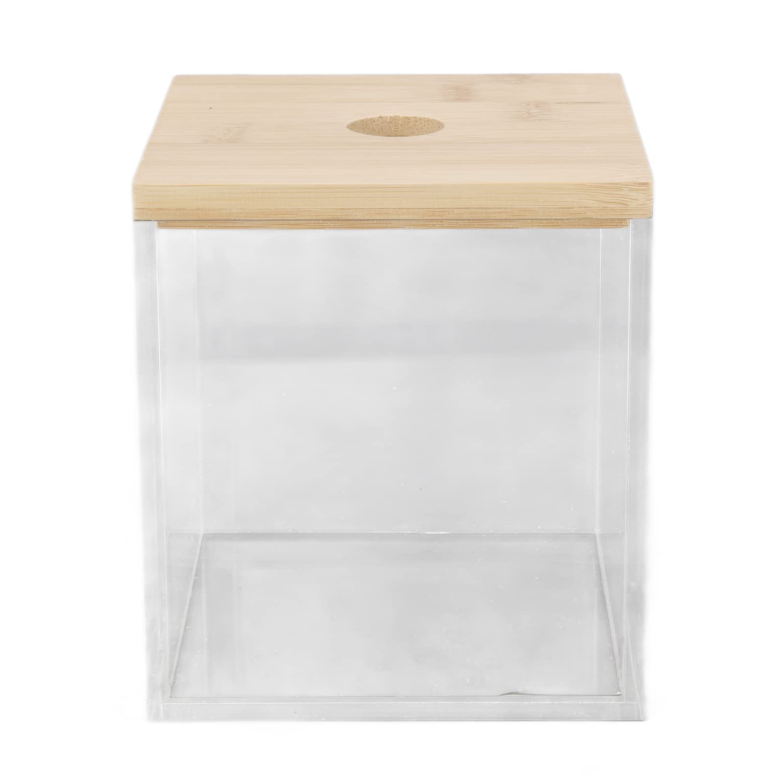 Transparente Acryl-Kaffeekapsel-Aufbewahrungsbox mit Deckel, Muschel-Design für einfachen Zugriff, nizer für Kaffeepads, Vitrine für Küchenarbeitsplatte, stilvolles Kaffee-Zubehör