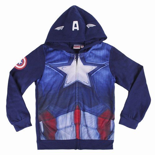 AVENGERS - CAPTAIN AMERICA - Felpa con cappuccio