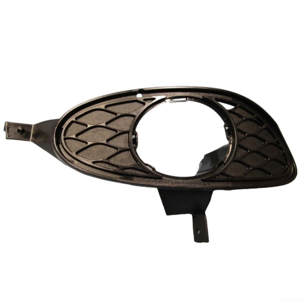 Front Bumper Fog Light Trim Grille for - CLS W219 (2004–2008) – Plastic Replacement Grille Frame Compatible with OEM 2198850523/2198850623, Non-AM(Rght)